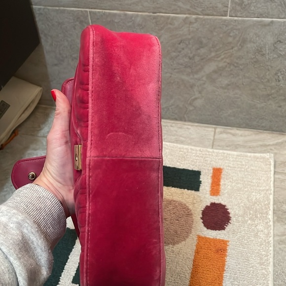 For Baefia! Gucci Marmont pink velvet - Picture 7 of 13
